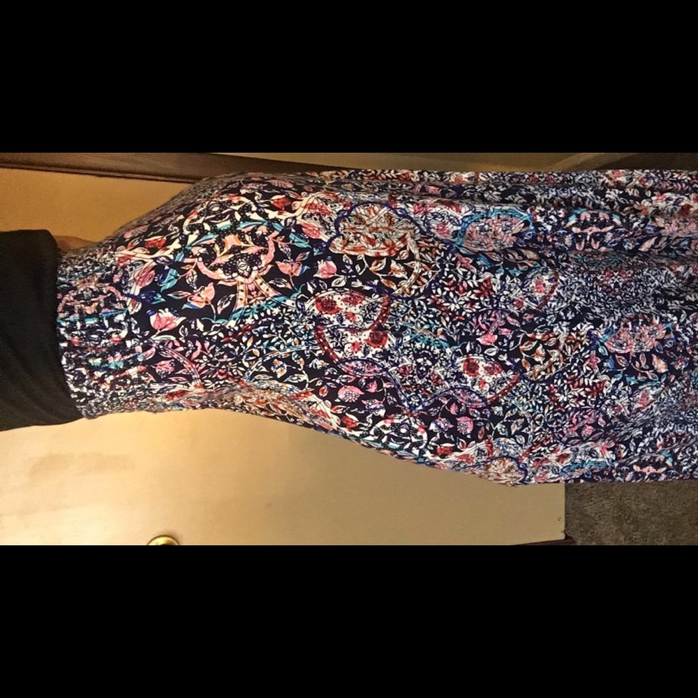 Boho maxi skirt